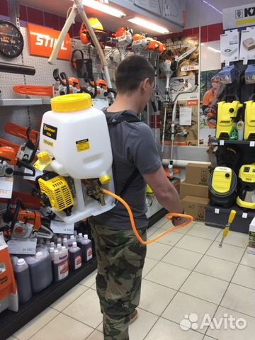 Опрыскиватель бензиновый (распылитель) Champion