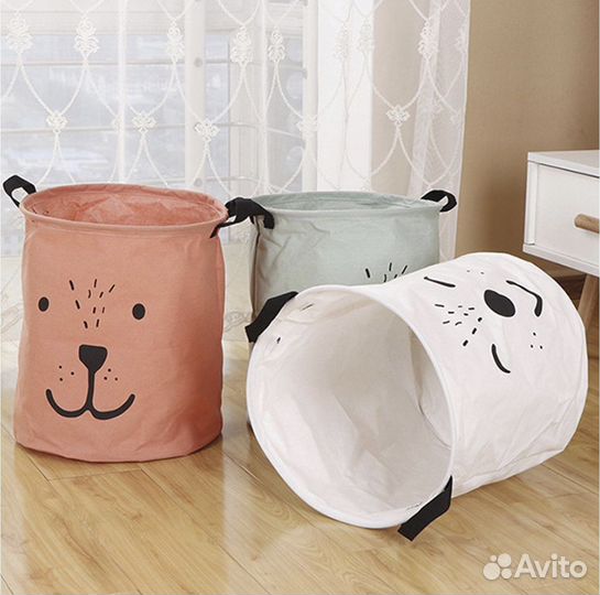 Корзина дл белья и игрушек, бак для белья