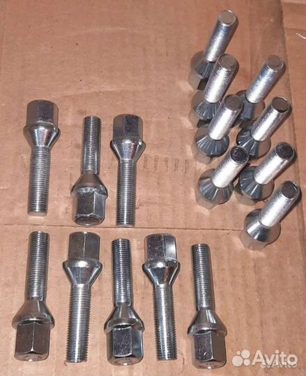 Болт колёсный М12х1.25 L 40 mm vektor