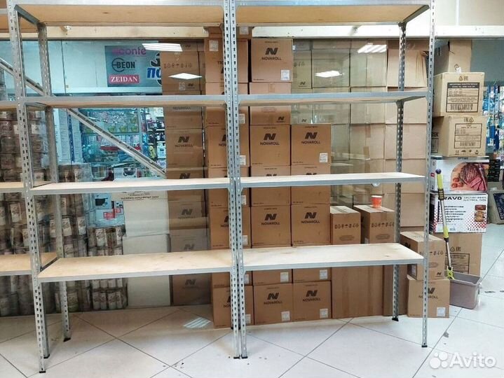 Металлические стеллажи новые