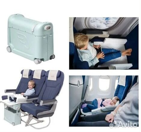 Чемодан-кроватка jetkids bedbox для путешествий