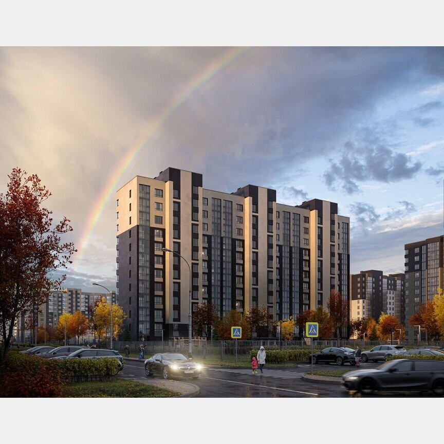 1-к. квартира, 35,6 м², 11/12 эт.