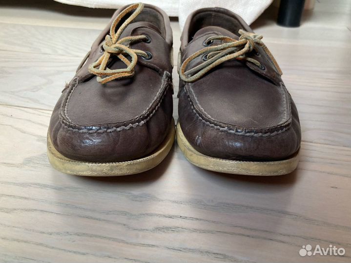 Топсайдеры Sperry 10W 41 EUR кожаные мокасины