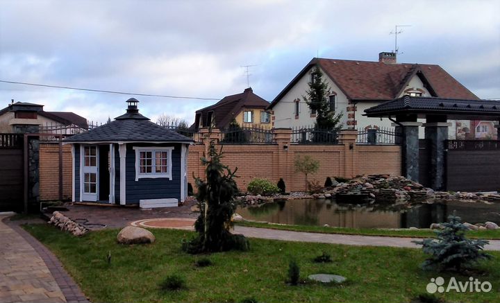 Беседка - гриль 9м2