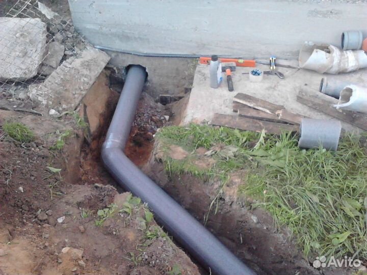 Выгребная яма, септик, колодец