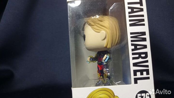 Funko Pop Капитан Марвел с короткими волосами
