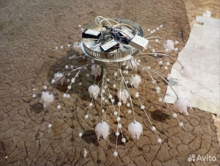 Люстра потолочная подвесная бу