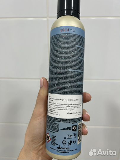 Мусс для упругих локонов More inside Davines