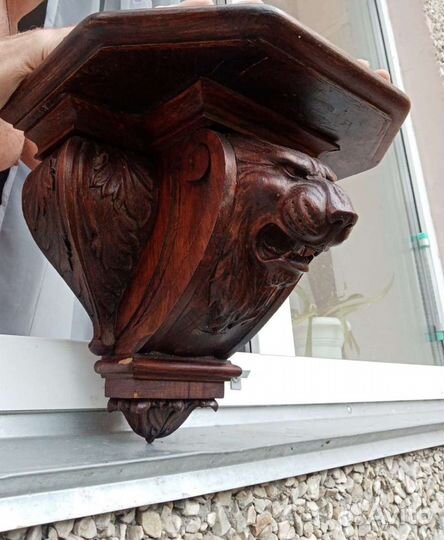 Лев ручная работа