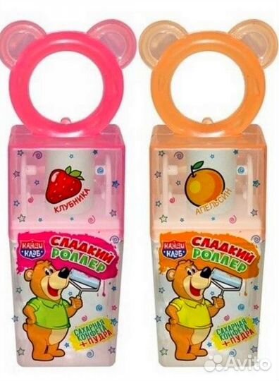 Конфета сахарная Сладкий роллер ассорти 30 штук