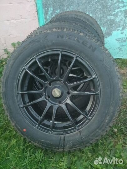 Зимняя резина в сборе
