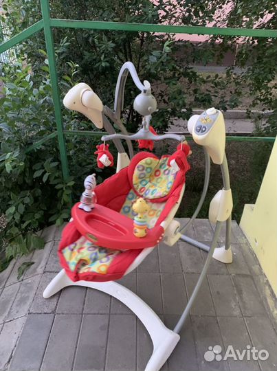 Детские электронные качели для новорожденных