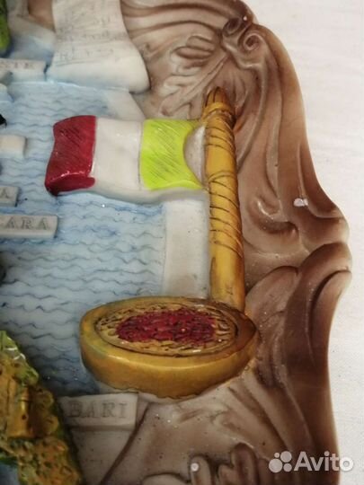 Настенная тарелка италия