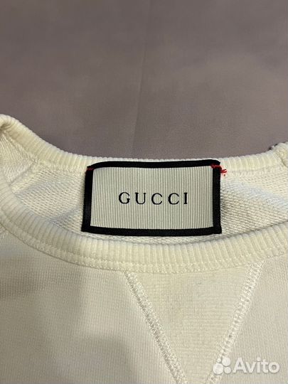 Свитшот Gucci “World Cities” White оригинал