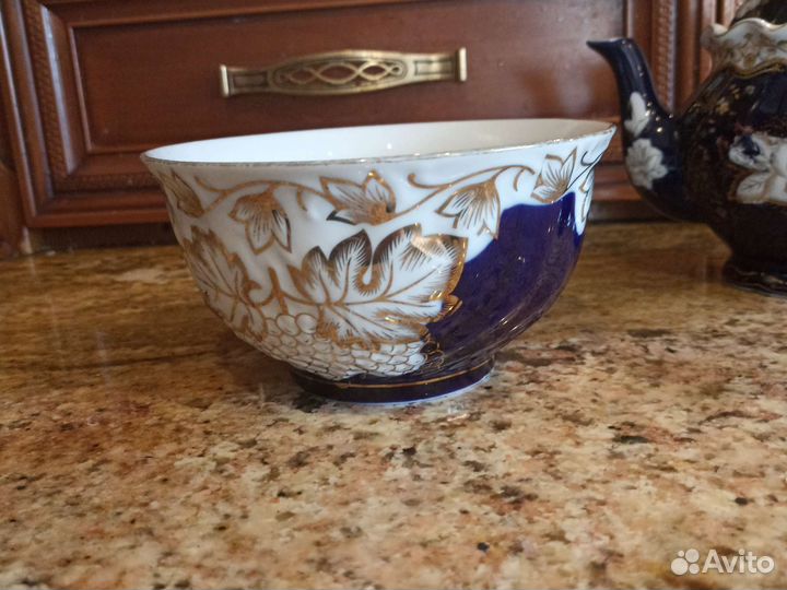 Заварочный чайник Синий кобальт