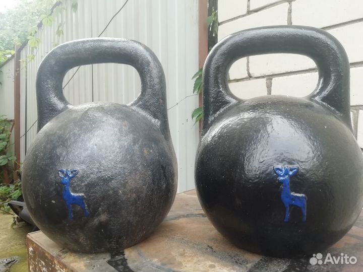 Гири 16 24 32 кг разборные