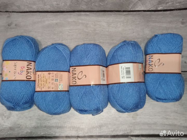 Пряжа Nako baby super bebe