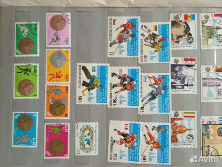 Почтовые марки СССР и другие страны