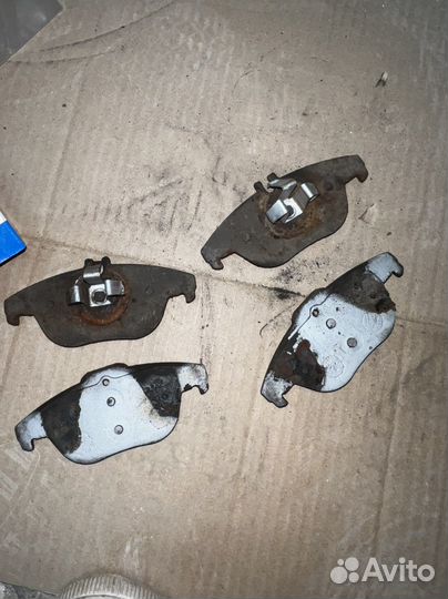 Задние колодки w204 w212