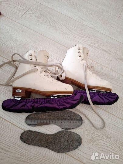 Фигурные коньки riedell стелька 19.5