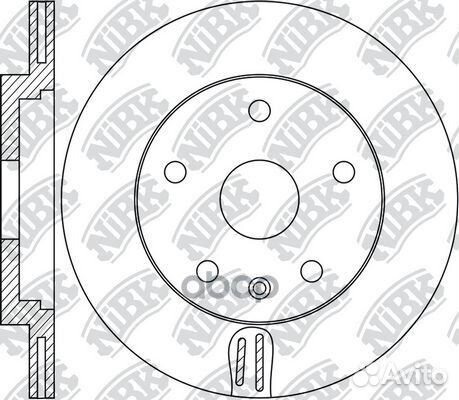 Диск торм. RN1930 NiBK