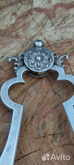 Щипцы для сахара серебро Австрия 19 век