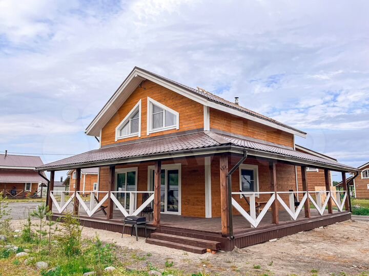 Коттедж 150 м² на участке 15 сот.