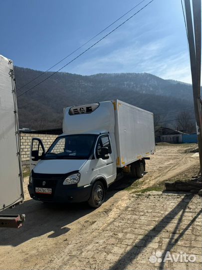 Грузоперевозки газель 5.2м