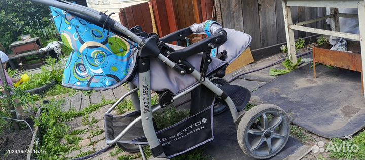 Коляска 3 в 1 бу