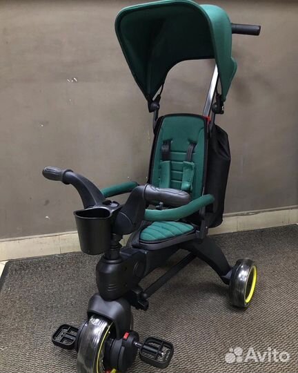 Трехколесный велосипед Luxmom S7 складной 4 цвета