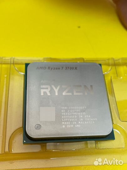 Процессор ryzen 7 3700x