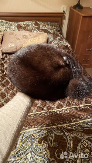 Шапка норковая женская