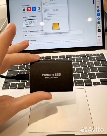 Внешний жесткий диак новый на гаранти 2 тб