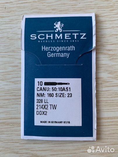 Иглы для швейных машин