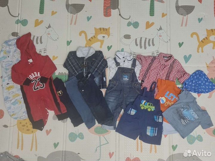 Детская одежда и обувь пакетом 74р
