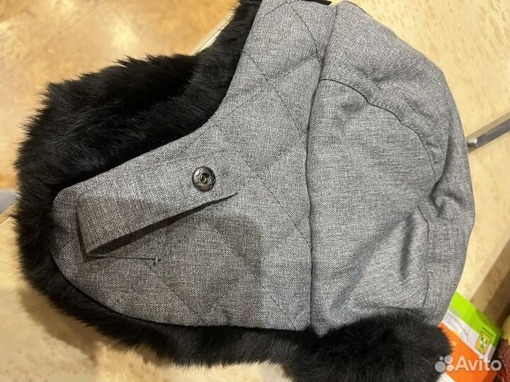 Шапка зимняя для мальчика 50 новая