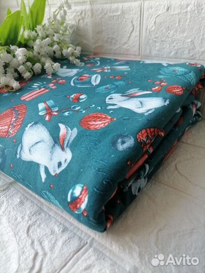 Лоскут кулирка набивка