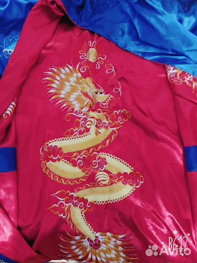 Халат шелковый