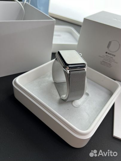 Apple watch stainless steel