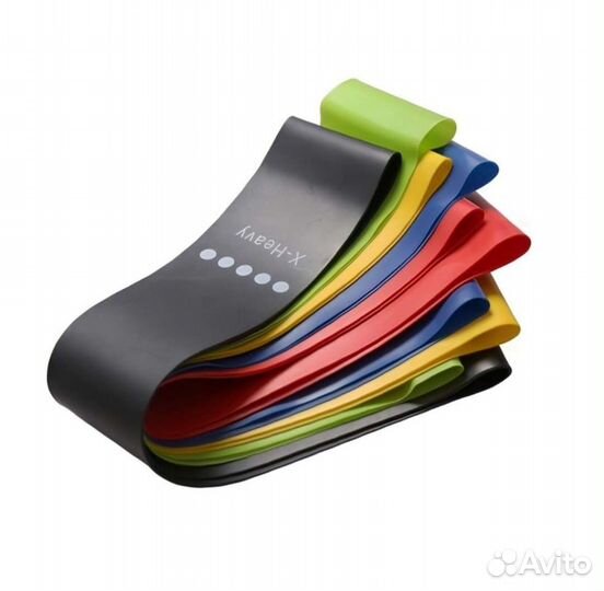 Фитнес резинки/универсальный эспандер набор новый