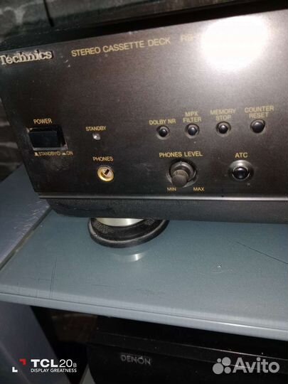 Кассетная дека technics rs az6
