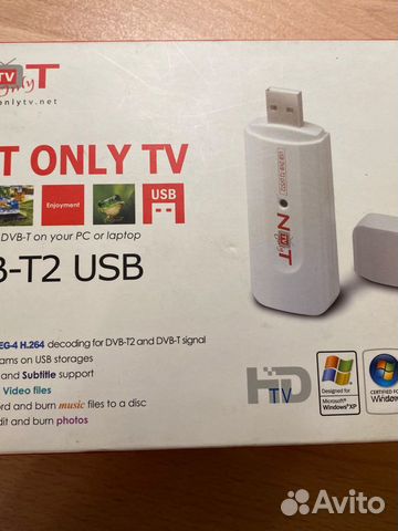 Тв-тюнер notonlytv DVB-T2 USB LV5T2 объявление продам