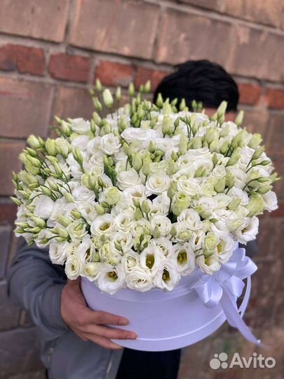 Эустома букет