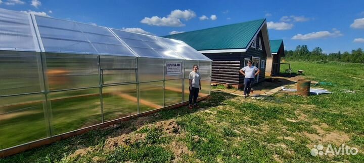 Теплица Домик. Теплицы из поликарбоната