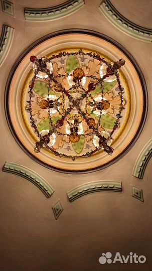 Люстра винтаж СССР рестайлинг ручная работа