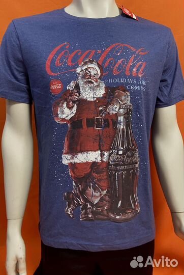 Новая мужская футболка Coca Cola М мерч из США