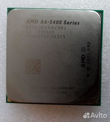 Цп AMD A6-5400K