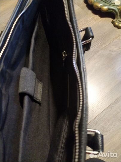 Мужской кожаный портфель