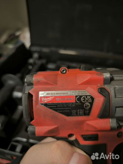 Шуруповерт milwaukee m18