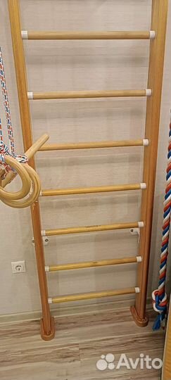 Детская шведская стенка деревянная